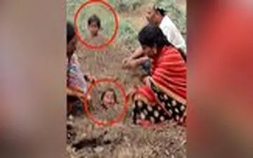 خرافات باورنکردنی هندی‌ها هنگام خورشید گرفتگی!