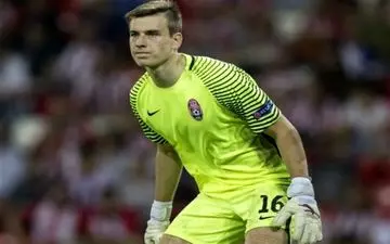  دروازه‌بان آینده‌دار فوتبال اوکراین درلیست خرید کهکشانی‌ها