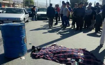 حادثه تلخ پیش از سال تحویل در بلوار نصر + عکس