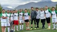 عنایتی و وریا میهمان یاران فردوسی‌پور در کمپ + عکس