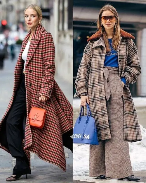 پالتوهای بلند چهارخانه