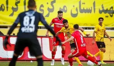 لیگ برتر فوتبال|‌ پیروزی یک نیمه‌ای سپاهان مقابل پرسپولیس/ ۴۵ دقیقه تا قهرمانی استقلال! 
