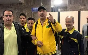 اتفاقی که برای بازیگر مشهور در بازی دیروز صنعت نفت-استقلال افتاد