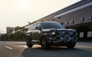 شاسی بلند جدید BYD غول خودروهای برقی+عکس
