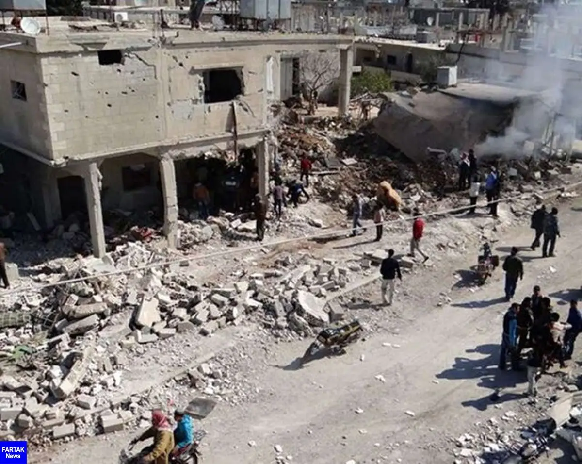 انفجار در مقر سازمان اطلاعات هوایی سوریه در درعا