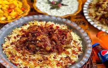 لای پلو قشقایی | مهمان های خودت رو با این غذای فوق العاده خومشزه سورپرایزِ کن+طرز تهیه 