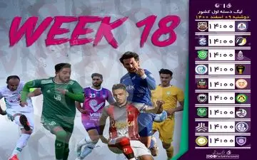 
ملوان در اندیشه یک تازی در لیگ یک/ جدال قعر نشینان برای فرار از سقوط+پوستر و جدول بازیها
