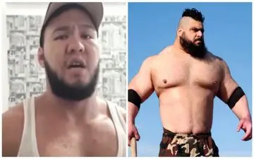 هالک ایرانی دست بردار نیست !! / هالک ایرانی گوریل قزاقستان را تهدید کرد + ویدئو