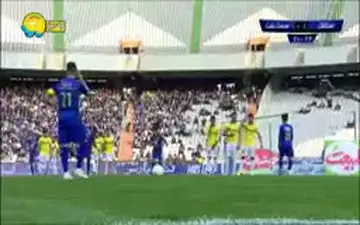 گل دوم استقلال به صنعت نفت آبادان + فیلم