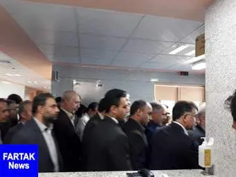 افتتاح اولین بیمارستان سوختگی غرب کشور با حضور وزیر بهداشت، درمان و آموزش پزشکی به روایت تصویر
