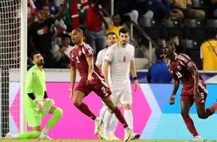 خلاصه بازی قطر 1 - ایران 0 + ویدئو