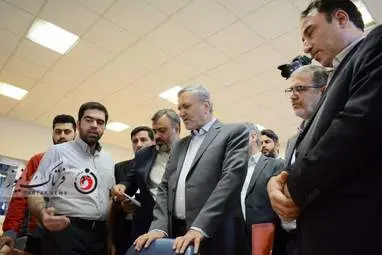 صولت مرتضوی-بازدید معاون اجرایی رئیس جمهور  از کارخانه اسیدسیتریک کرمانشاه