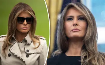 عکس/ ترامپ به جای همسرش از بدل استفاده می‌کند!