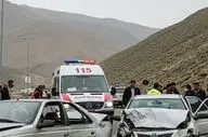 برخورد مرگبار دو خودرو در گردنه ماموخ؛ یک کشته و ۷ مجروح