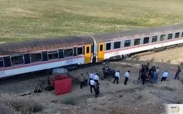 قطار هم خیلی بی خطر نیست| قطار حادثه آفرید!