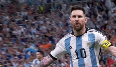 گل دوم آرژانتین از روی نقطه پنالتی + ویدئو