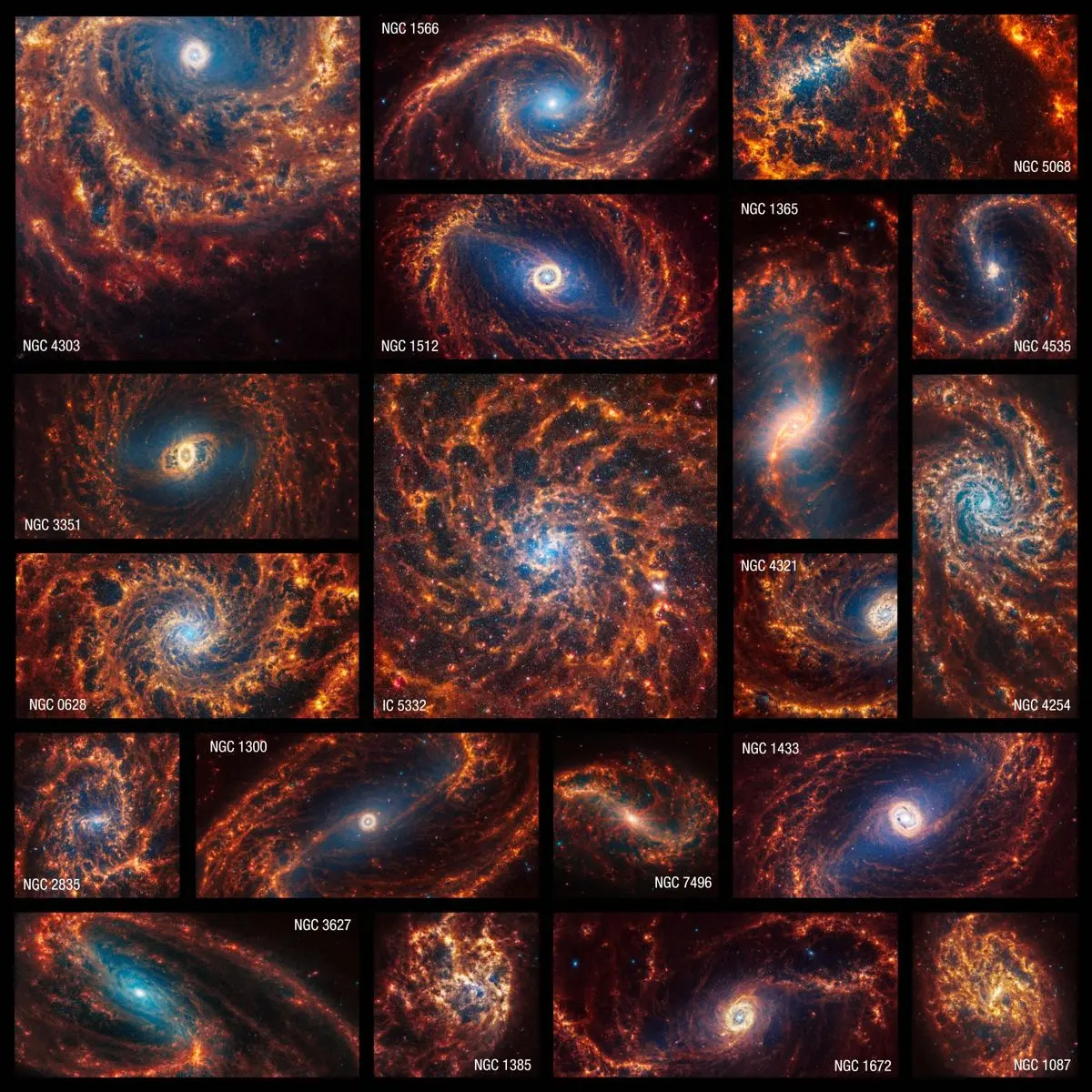 تصاویر خیره‌کننده جیمز‌ وب از «کهکشان‌های مارپیچی» همه را حیرت‌زده کرد!