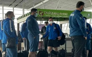 کاروان تیم ملی والیبال وارد صوفیه شد