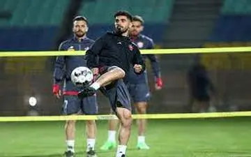 تمرین امروز شاگردان اوسمار زیر باران