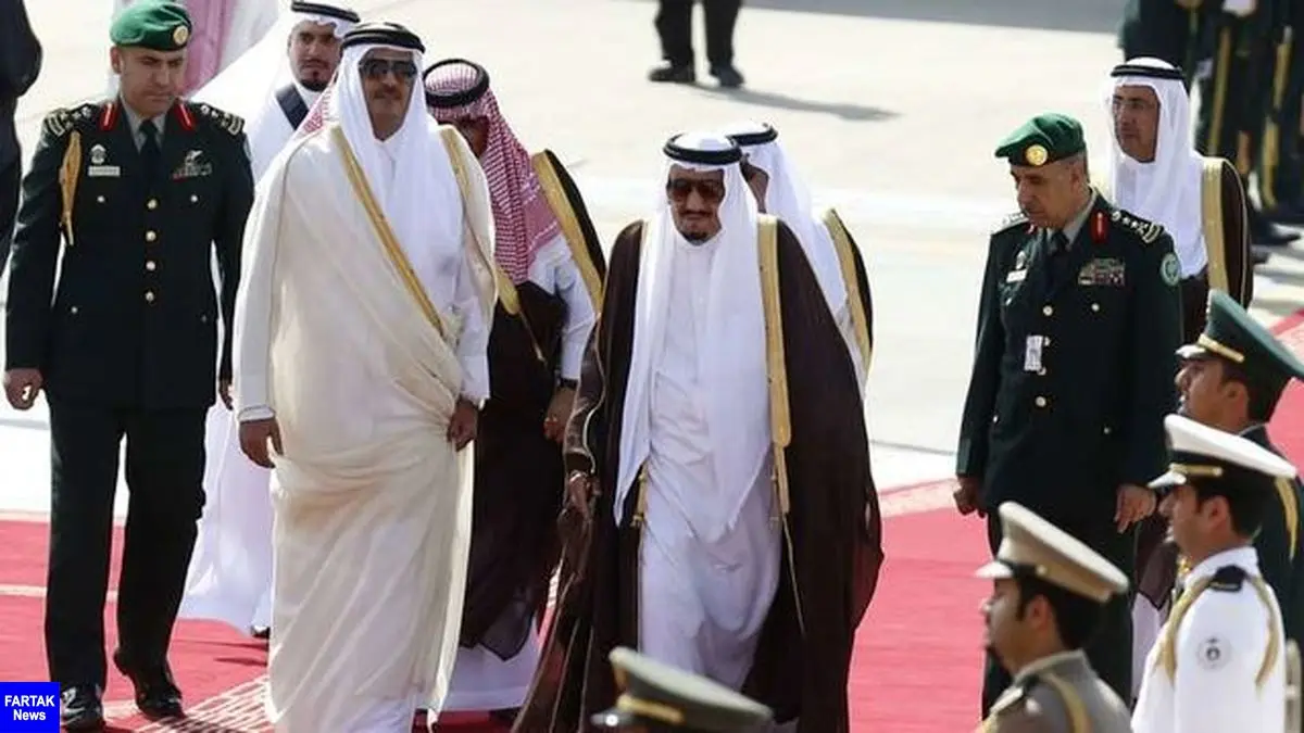 دعوتنامه رسمی ملک سلمان برای امیر قطر جهت حضور در ۲ اجلاس مکه