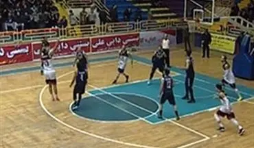تیم بسکتبال شهرداری گرگان تحقیر شد
