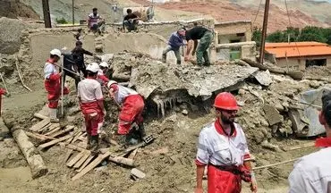 سیلاب به خانه ها و باغات فیروزکوه خسارت وارد کرد + تصاویر
