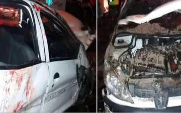 ماشین مچاله شد؛ پسر جوان در دم فوت کرد!