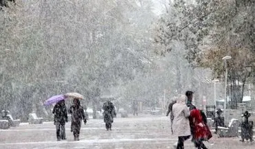  برف و باران بیشتر مناطق کشور را در بر می گیرد