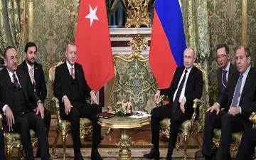 پوتین: روسیه، ترکیه و ایران به تلاش‌های خود برای حل بحران سوریه ادامه می‌دهند