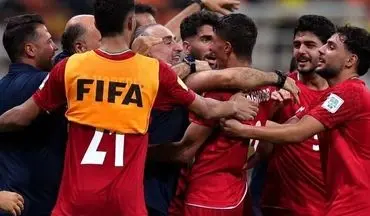 تیم ملی ایران با پیروزی برابر انگلیس به رختکن رفت