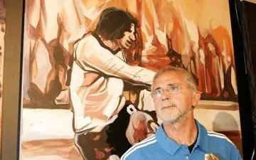 فوتبالیست معروف را خانه سالمندان بردند +عکس