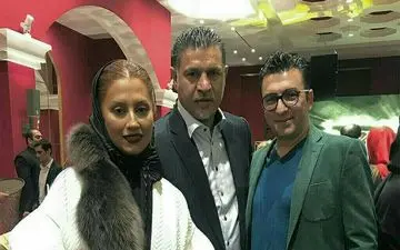 تیپ متفاوت علی دایی و همسرش دیشب در یک مراسم! + عکس