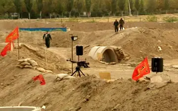 «مردان عاشورایی»، نمایشگاهی برای لمس وقایع دفاع مقدس + فیلم 