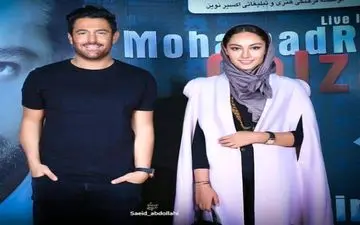 تصویری کمتر دیده شده از محمد رضا گلزار و ترلان پروانه 