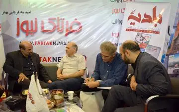 گزارش تصویری / حضور مدیر عامل سازمان مدیریت پسماند شهرداری تهران در نمایشگاه مطبوعات 