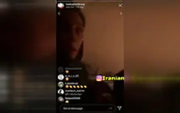 اعتراض هدیه تهرانی به فیلمبردار در آق‌قلا: از من نگیر!