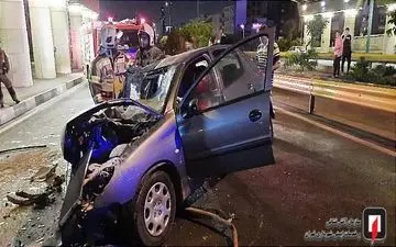  زنده ماندن 2 جوان تهرانی در پژوی له شده/ معجزه‌ای که رخ داد+عکس‌ها 