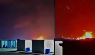 حمله پهپادی به میدان گازی کورمور در سلیمانیه عراق