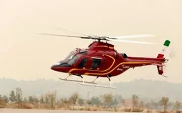 رونمایی از بالگرد ملی صبا ۲۴۸ با حضور وزیر دفاع
