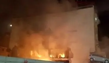 مصدومیت ۳۷ نفر در انفجار هایپرمارکت شیراز