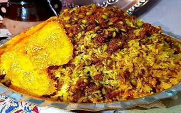 پلوی خوشمزه و دلبر کرمانشاهی| ونوشک پلو فوق العاده س