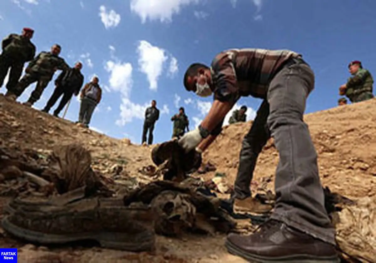  گور جمعی ۱۸ زن و کودک در شمال موصل کشف شد