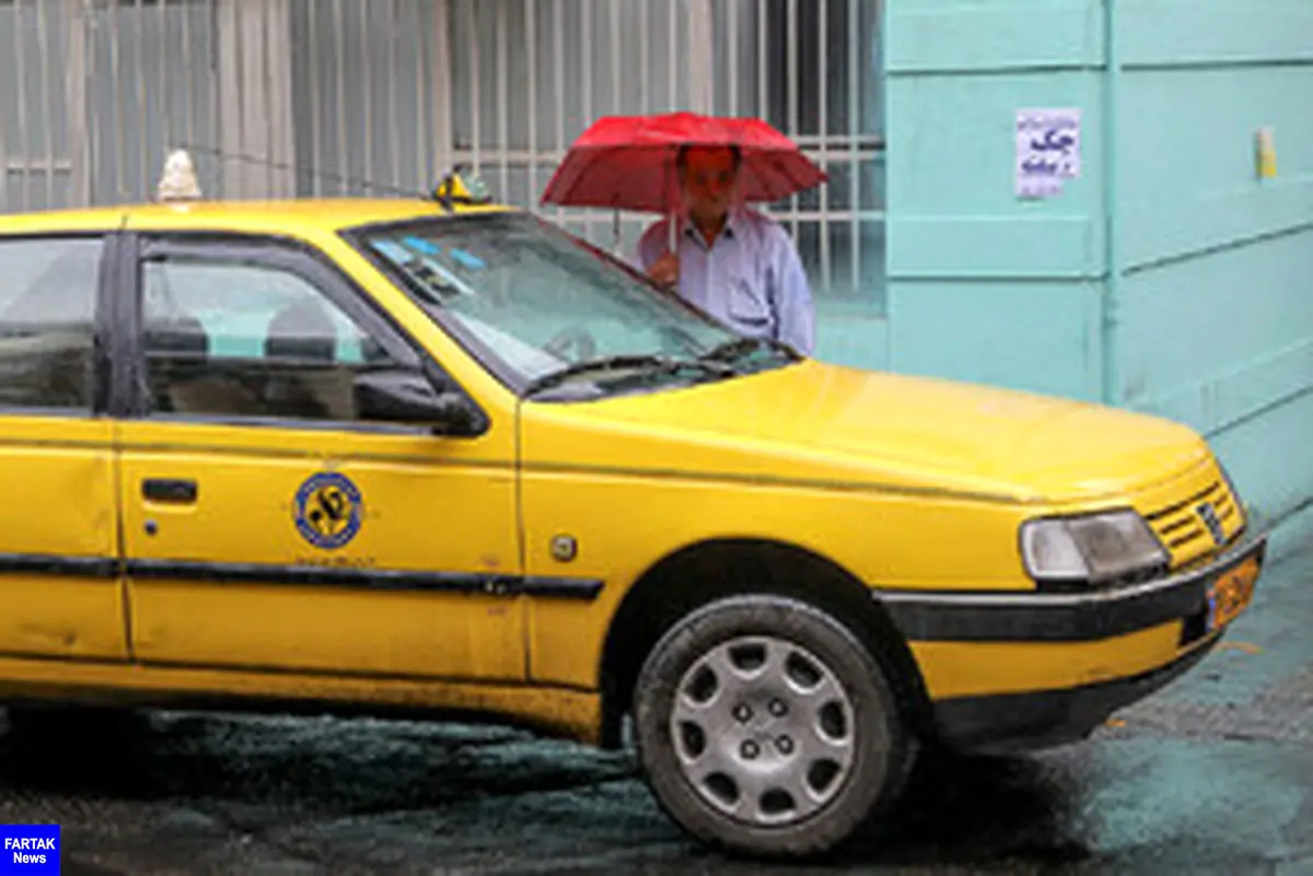 معرفی تاکسی‌های غیرفعال در روزهای بارندگی به 1888
