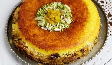 طرز تهیه  رشته پلو زعفرانی مجلسی!