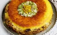 طرز تهیه  رشته پلو زعفرانی مجلسی!