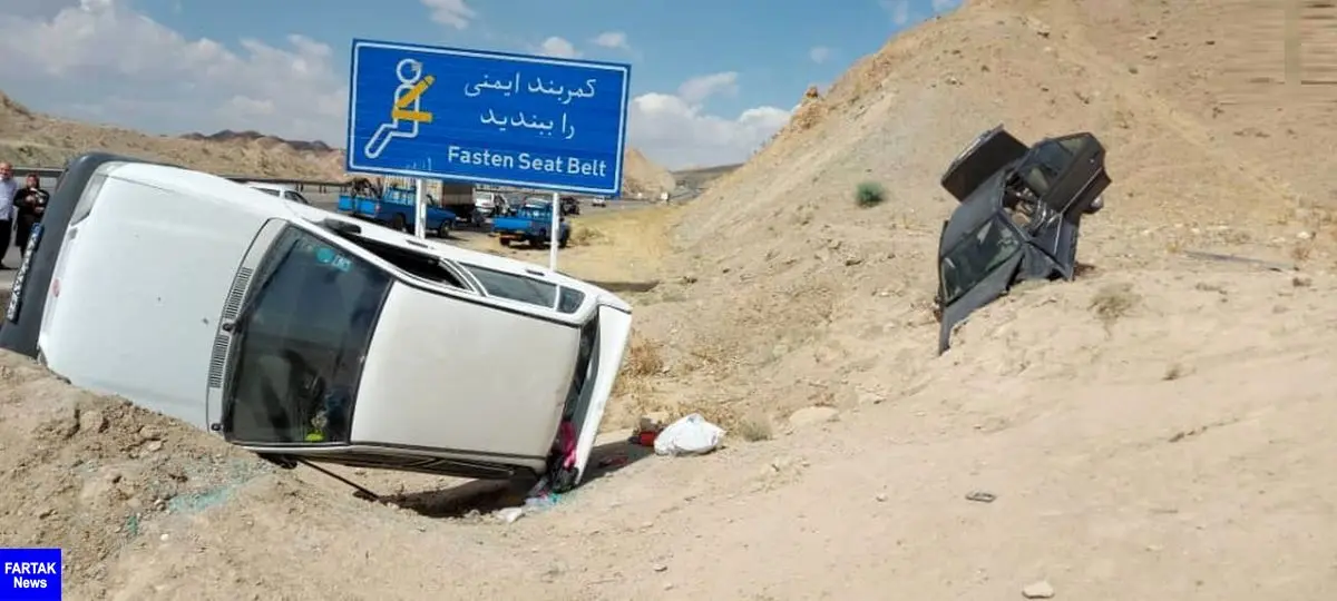 19 زخمی در 2 سانحه رانندگی در آذربایجان شرقی