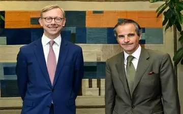 دیدار نماینده آمریکا در امور ایران با مدیرکل آژانس بین‌المللی انرژی اتمی
