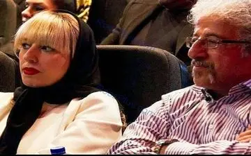 عکس دیده نشده ای از بازیگر مشهور و همسرش
