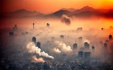 آلودگی تهران تا شنبه ظهر ادامه خواهد داشت! + ویدئو