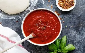 سس پیتزا رو خودت درست کن | سس پیتزا پپرونی 